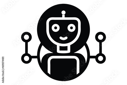 ai assistant vector icon