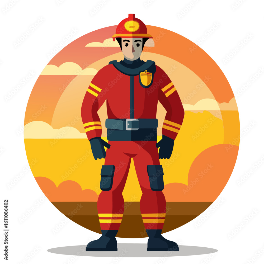 Obraz premium worker with drill