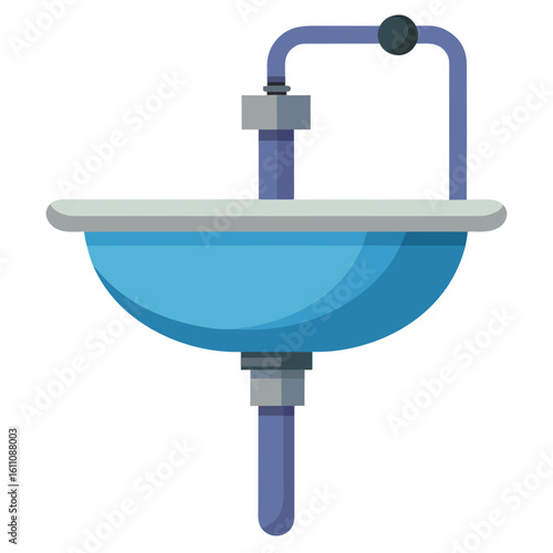 water tap isolated on white