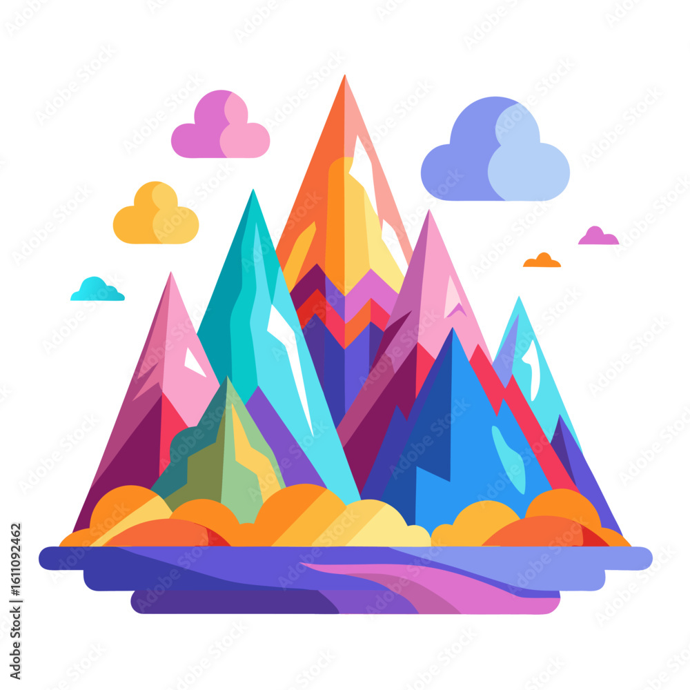 Obraz premium landscape with mountains