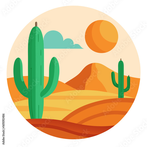 cactus in desert