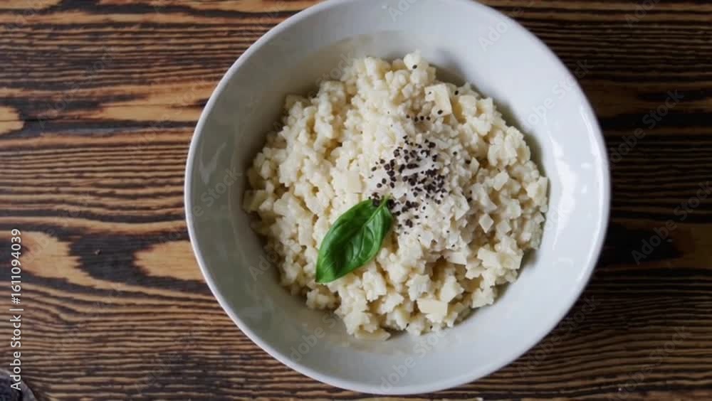 Italian risotto with parmesan
Italian risotto with parmesan