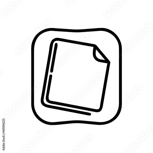folder or document icon design.