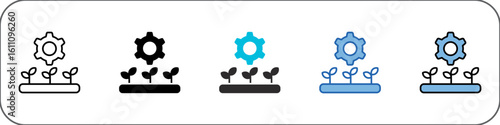 Agriculture Icon Pack Multistyle Illustration