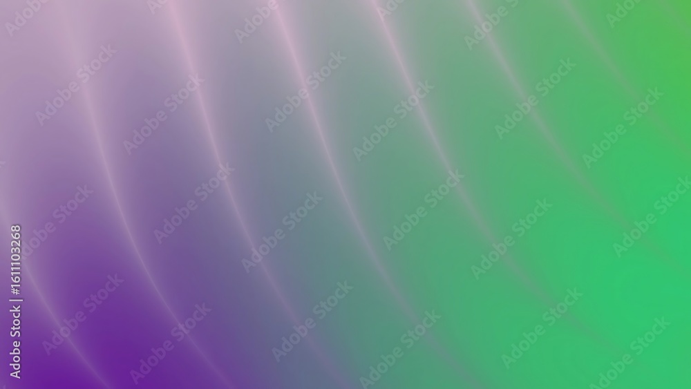 Fototapeta premium Desertcore Abstracts Twirls Abstract gradient background with smooth curves, transitioning from purple to green with soft highlights