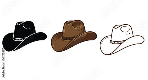 Cowboy Hat Set