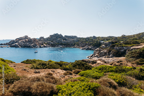 Beautiful beach at Capo Testa, North Sardinia