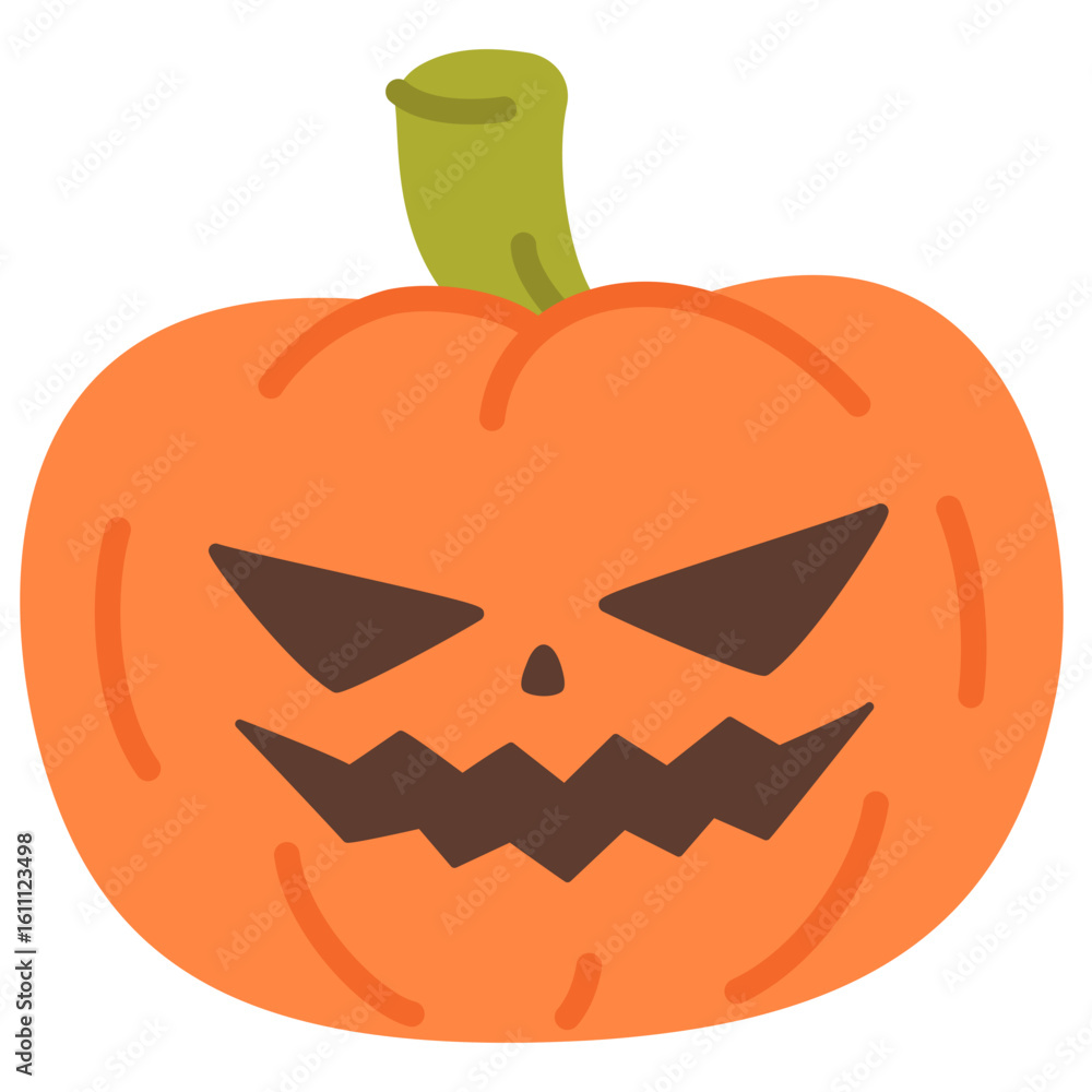 Fototapeta premium Halloween Jack o lantern Pumpkin Illustration