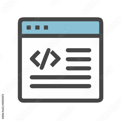 codepen front end coding tool icon design.