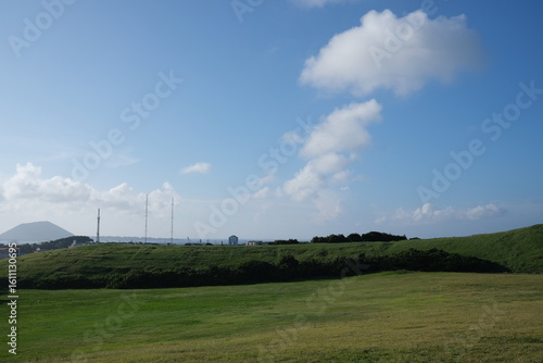 wind power station in jeju