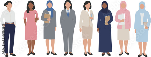 female mannequin in a suit