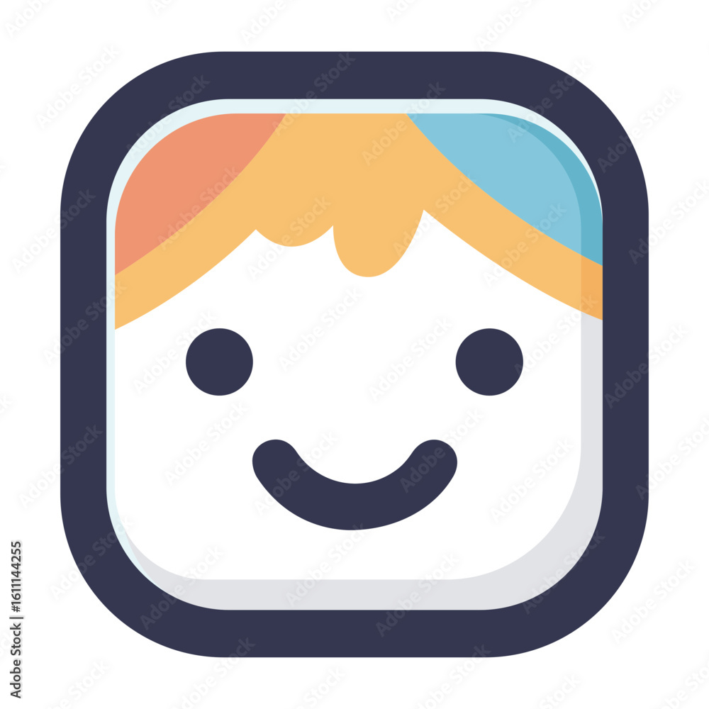 Fototapeta premium happy smiley face