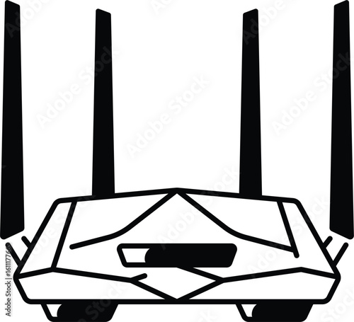 a router Vector 
