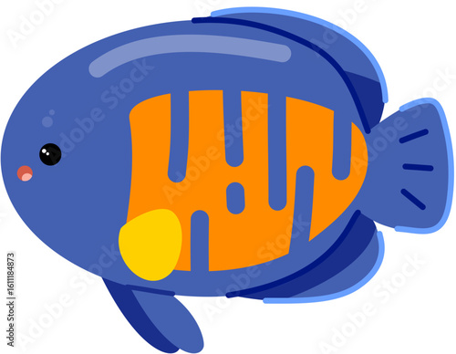 Coral beauty  angelfish 