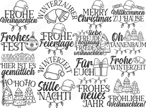 German Christmas Bundle - German Christmas Designs