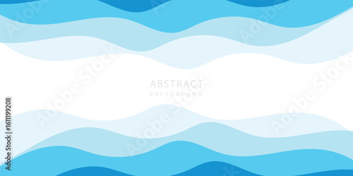 Abstract Sea waves layered vector background illustration and sea beach,vector modern in bussines contens,banners.