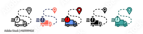 Road Transport multiple icon