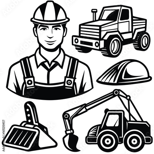 Comprehensive Assortment of Builders' Construction Equipment