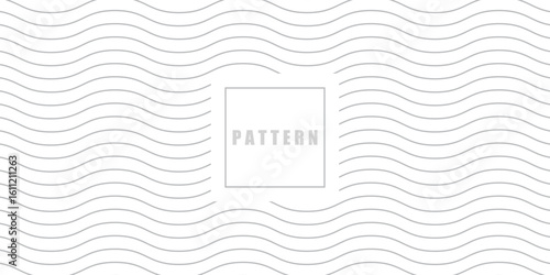 Geometric waves seamless pattern. Light collection. Abstract textured background design. Vector illustration for minimalistic design. Modern elegant wallpaper.