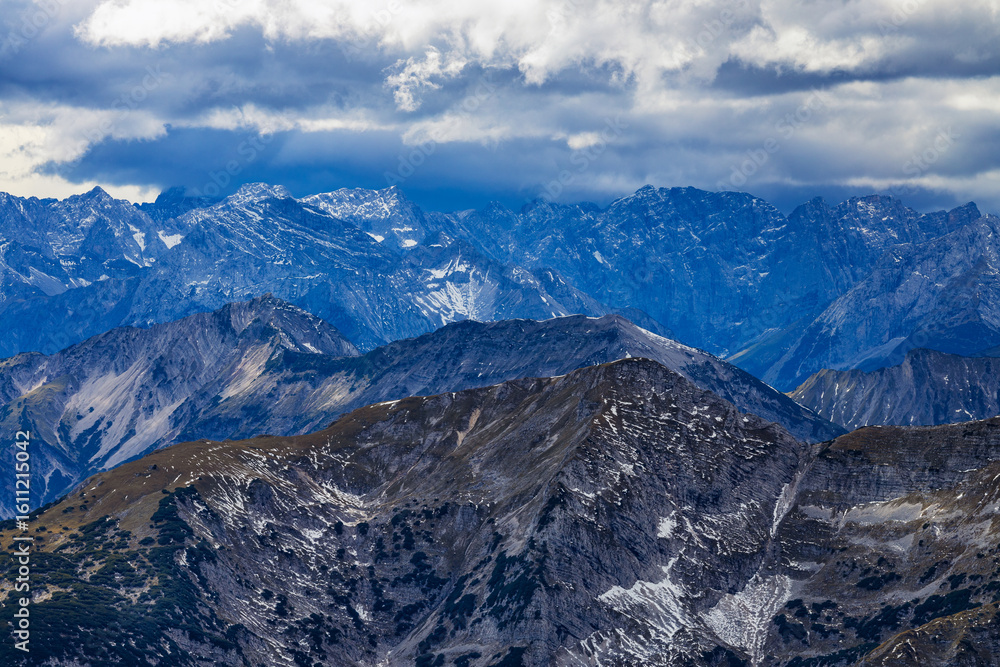 Fototapeta premium Rofan Mountain Range