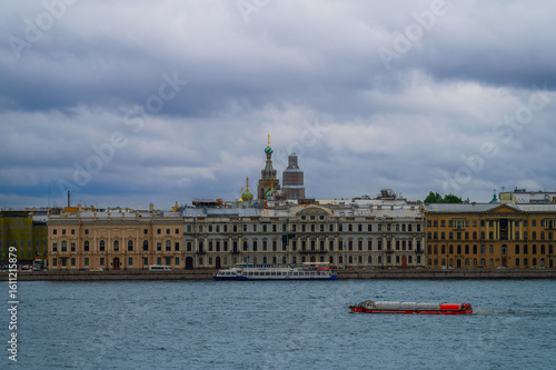 Photography view of the kremlin in moscow russia