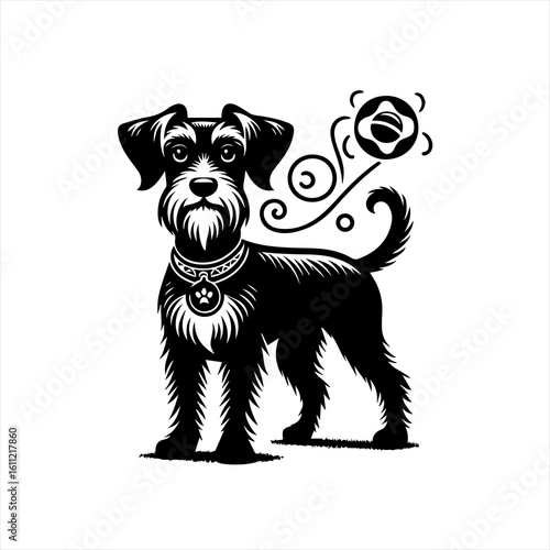 Dog illustration