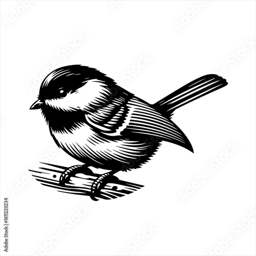 Small bird on a branch