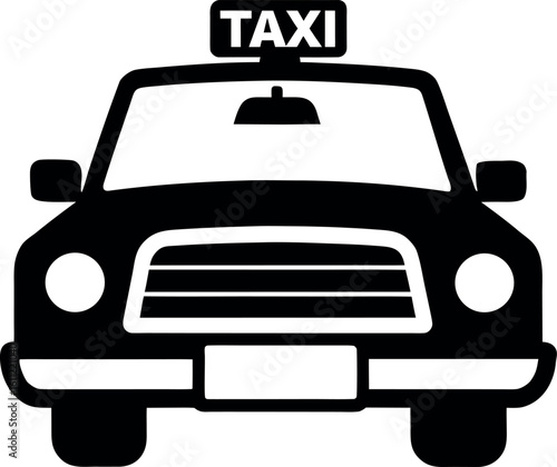 taxi car vector
