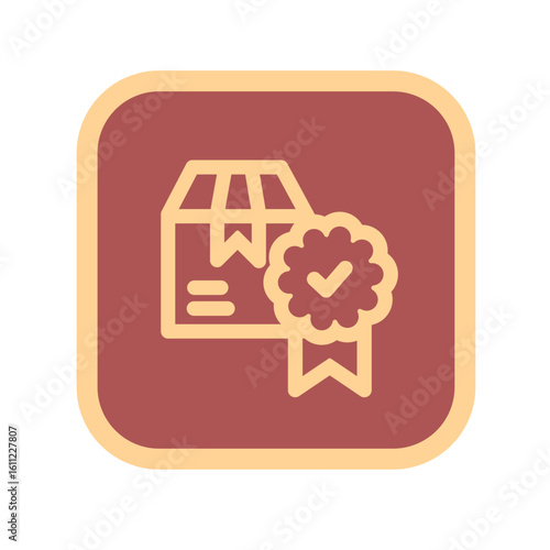 shipment box packaging guarantee icon