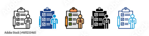 Leadership Assessment multiple icon