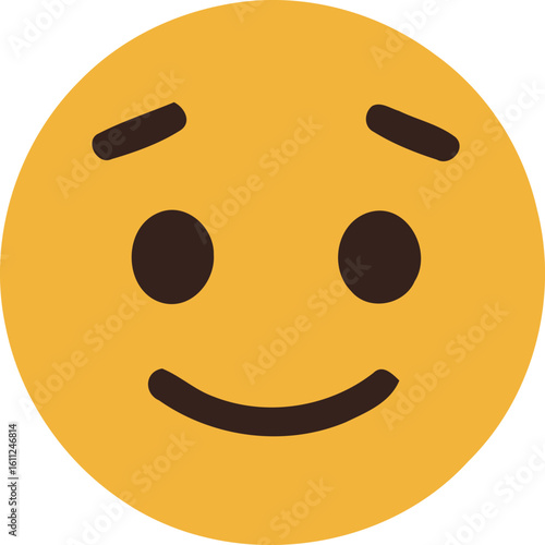 Blissful emoji smiling face: A simple yet powerful emoji expressing gentle joy, peace, and happiness, it has become a universal symbol of warmth and delight.
