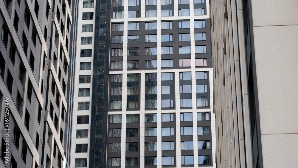 Fototapeta premium wall business buildings architectural background