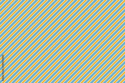 Yellow, Blue and white diagonal stripes pattern background
