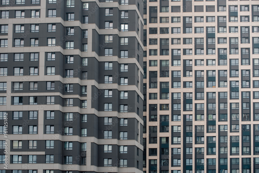 Fototapeta premium wall business buildings architectural background