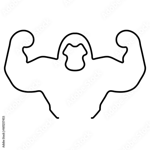 gorilla icon isolated on white background, vector illustration.