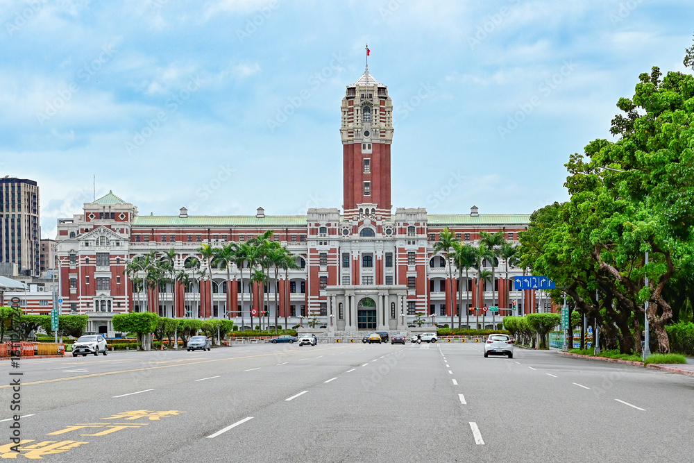 Naklejka premium 台湾・台北 総統府