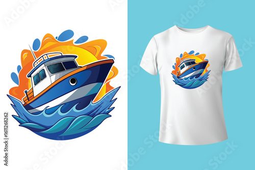 Life is better when I'm fishing t-shirt design template  Life is better when I'm fishing t-shirt design template