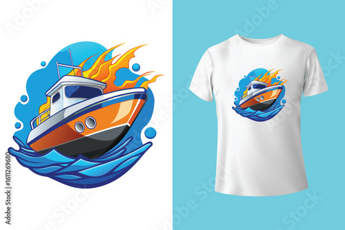 Life is better when I'm fishing t-shirt design template  Life is better when I'm fishing t-shirt design template