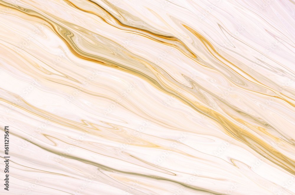 Obraz premium Marble wall white brown pattern ink swirl yellow green graphic background abstract light elegant grey for floor plan ceramic counter texture tile gray silver background natural for interior decoration