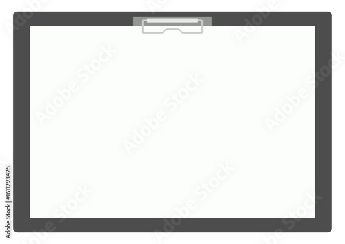クリップボード、黒色