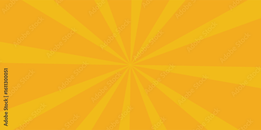 Obraz premium orange sun rays background design template
