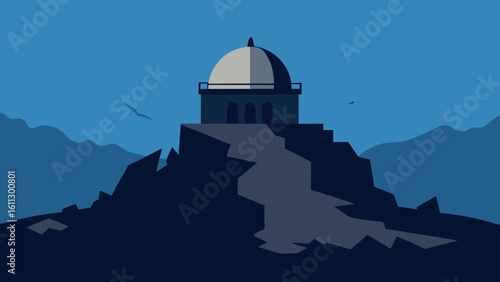 Ancient orthodox church architecture on a rocky Mediterranean island, a historic European landmark with a stone tower against the sky