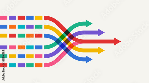 Abstract arrow direction. Technology background. High speed. Hi-tech
