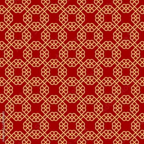 red ethnic ikat geometric tribal aztec seamless pattern. design for background, notebook cover, carpet, cloth, batik, textile, paper print, sarong, card, floor, curtain, fabric print, ceramic