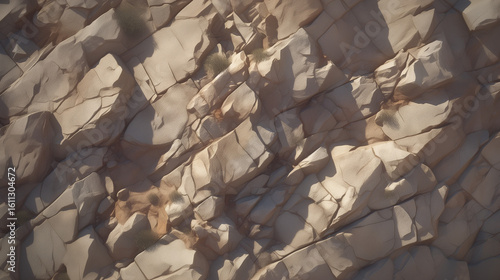 黒っぽい岩石の表面のイメージイラスト素材