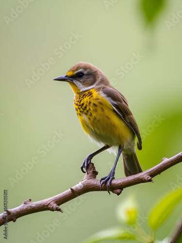 burung pipit di dahan