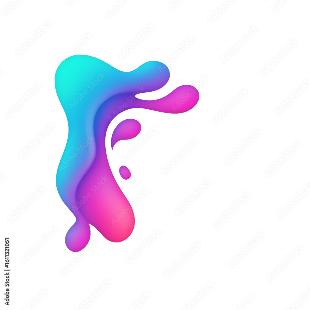 Corner Border Abstract Wave Gradient Corner Border Abstract Wave Gradient