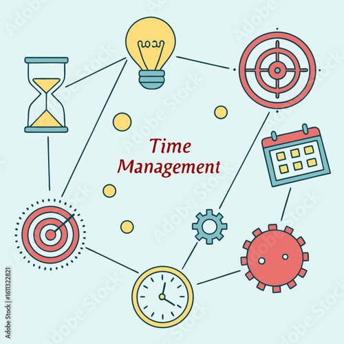Effective strategies for time management and productivity improvement with planning and goal setting tools