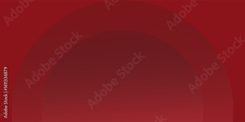 Collection of red concentric circles. Collection of radial sound wave or sonar rings. Pack of radar icon symbols, targets, dashed lines, halftones, eps 10, modern.