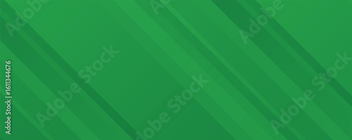 Abstract modern green geometric background. Dynamic shapes composition